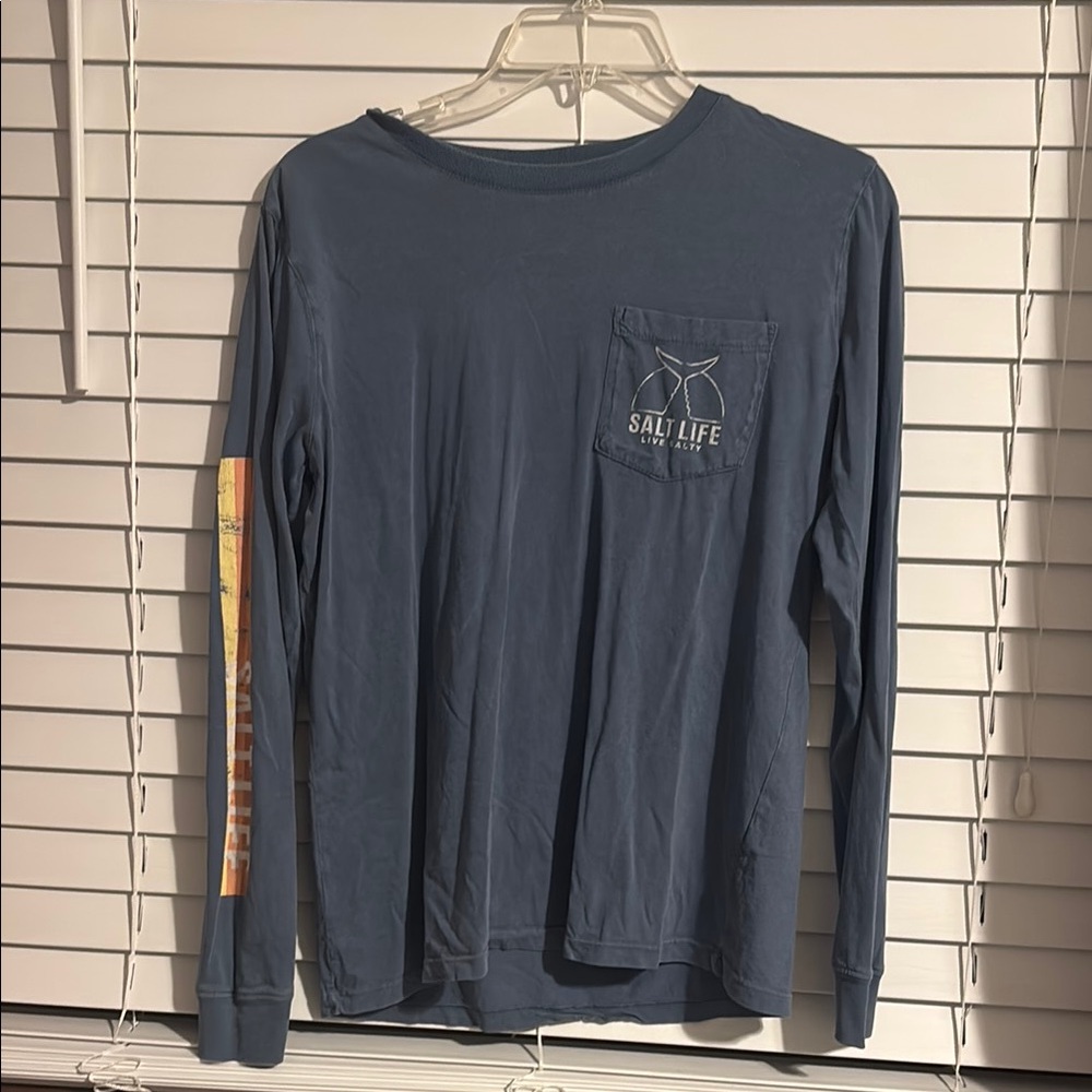 Salt Life Blue Long Sleeve Tee for Everyday Comfort